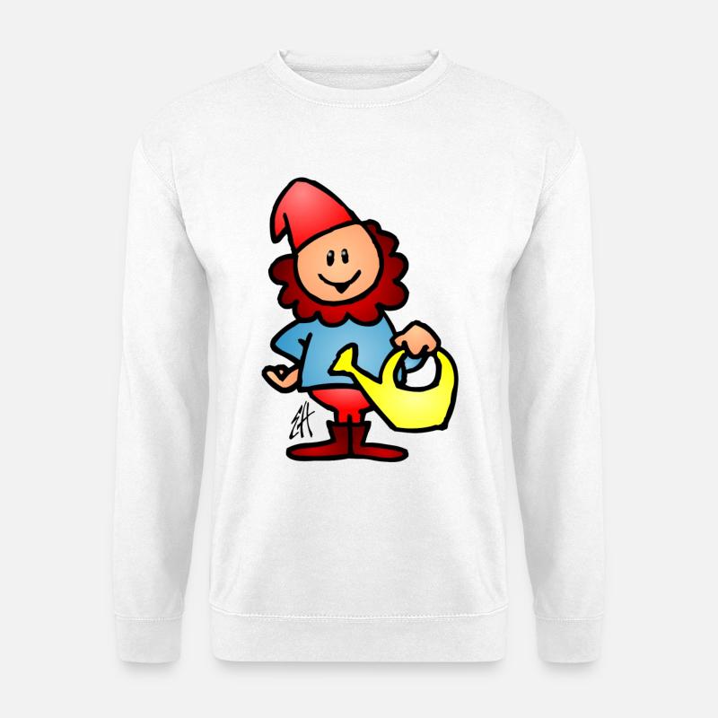 Gnom - Unisex Pullover - Weiß