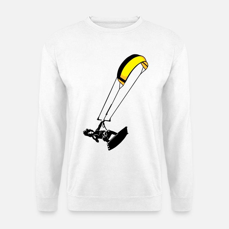 Kitesuf flex - Unisex Pullover - Weiß