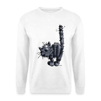 Mignon Chaton - Sweat-shirt Unisexe - blanc - Devant