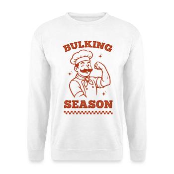 Saison de prise de masse - Sweat-shirt Unisexe - blanc - Devant