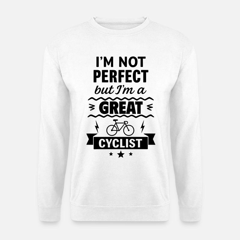 Great cyclist - Unisex Sweatshirt - white