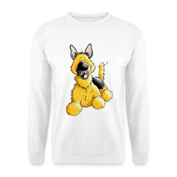 German Shepherd Dog - Breed - Dogs - Unisex Sweatshirt - white - Front