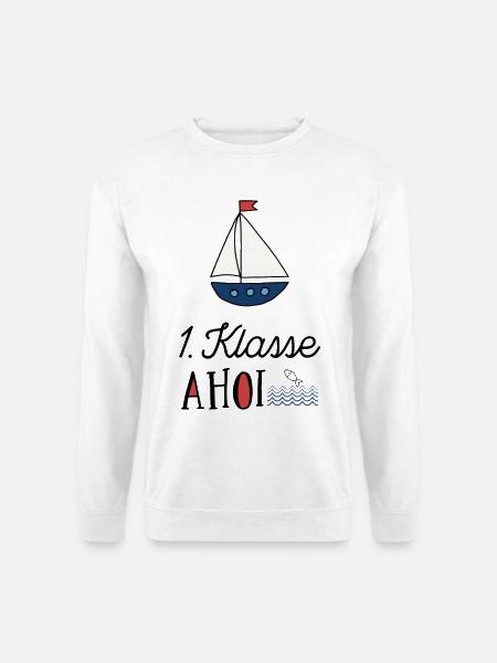 Erstklässler ahoi - Unisex Pullover - Weiß
