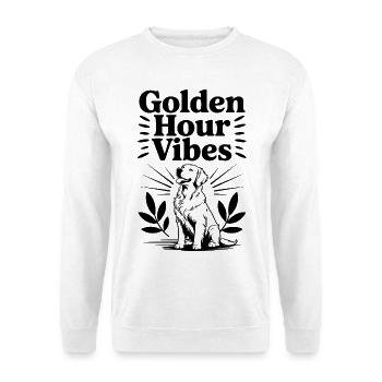 Ambiance Golden Hour - Sweat-shirt Unisexe - blanc - Devant