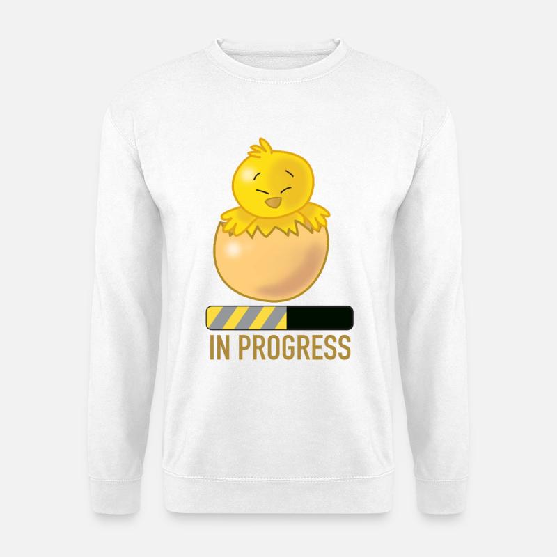 Werdende Mutter - Unisex Pullover - Weiß