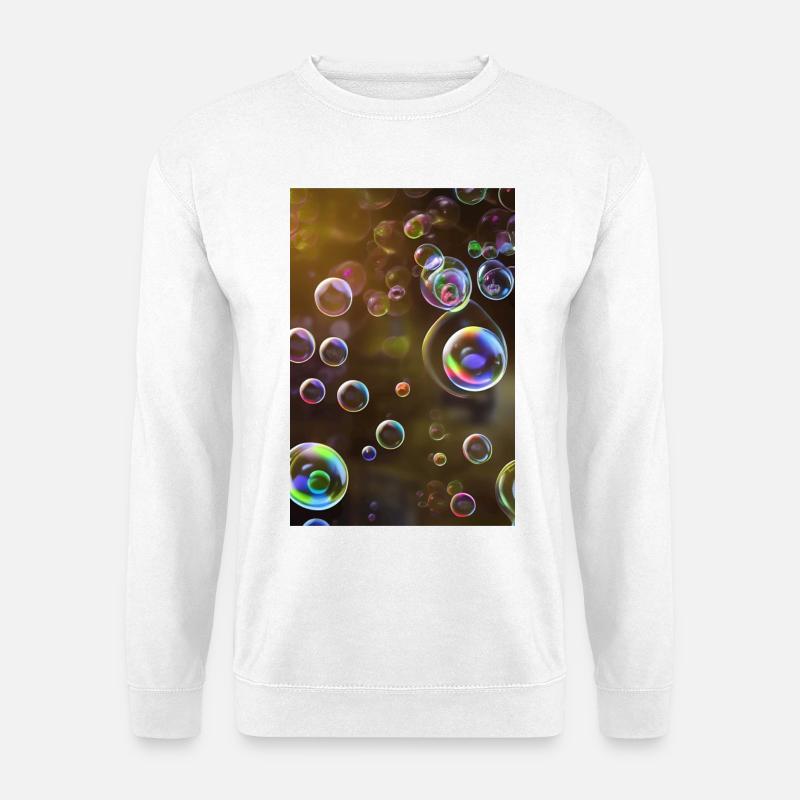 Seifenblasen - Unisex Pullover - Weiß