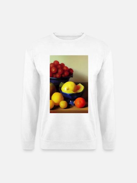 Früchte - Unisex Pullover - Weiß