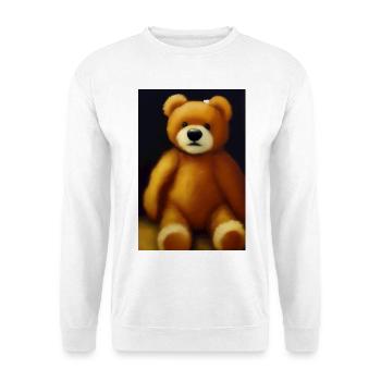 Teddy bear - Unisex Sweatshirt - white - Front