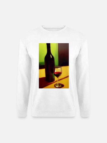 Wine drinkers - Unisex Sweatshirt - white