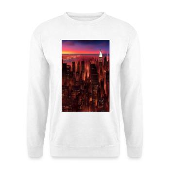 New York City Skyline - Unisex Sweatshirt - white - Front