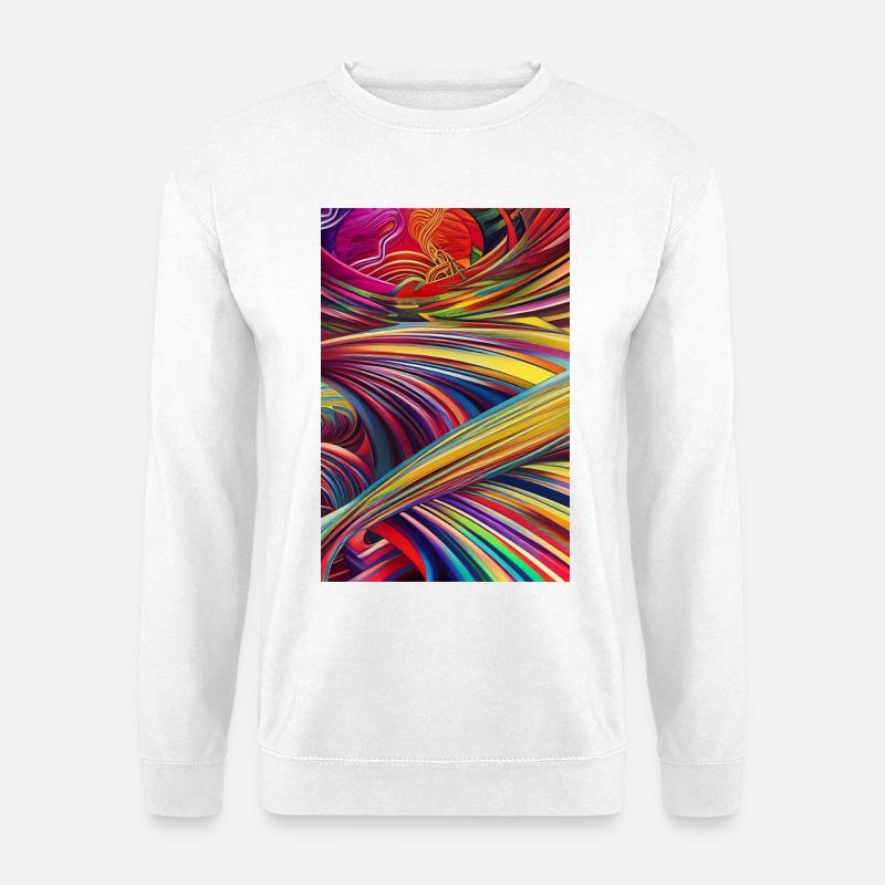Abstract art - Unisex Sweatshirt - white