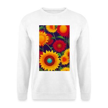 Sunflowers - Unisex Sweatshirt - white - Front