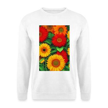 Sunflowers - Unisex Sweatshirt - white - Front