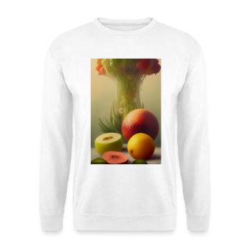 Fruit - Sweat-shirt Unisexe - blanc - Devant