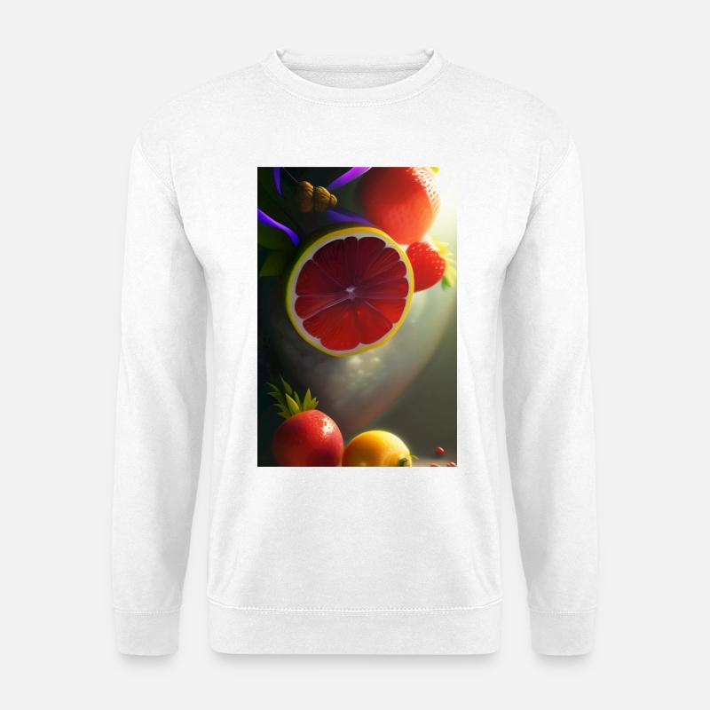 Fruit - Unisex Sweatshirt - white