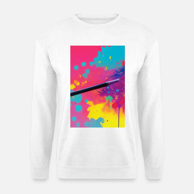 Abstract art - Unisex Sweatshirt - white