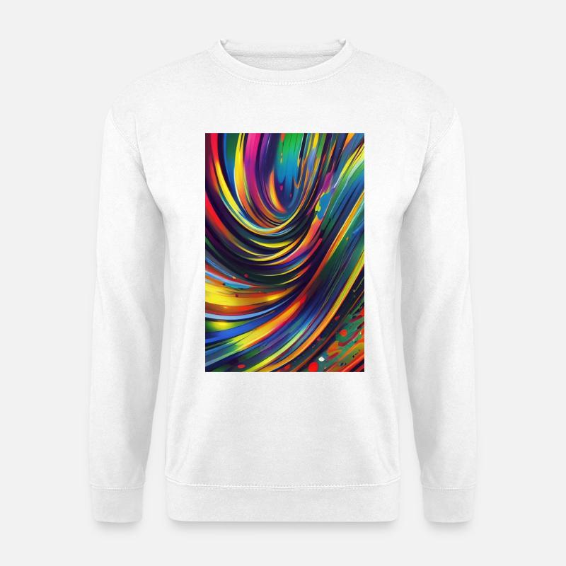 Abstract art - Unisex Sweatshirt - white