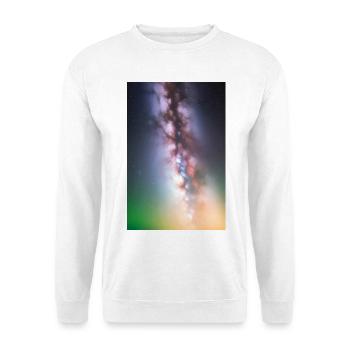 Weltall und Planeten - Unisex Pullover - Weiß - Vorne