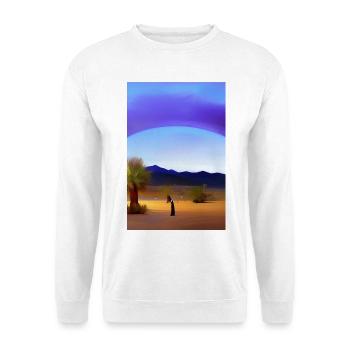 Arabische Wüste - Unisex Pullover - Weiß - Vorne