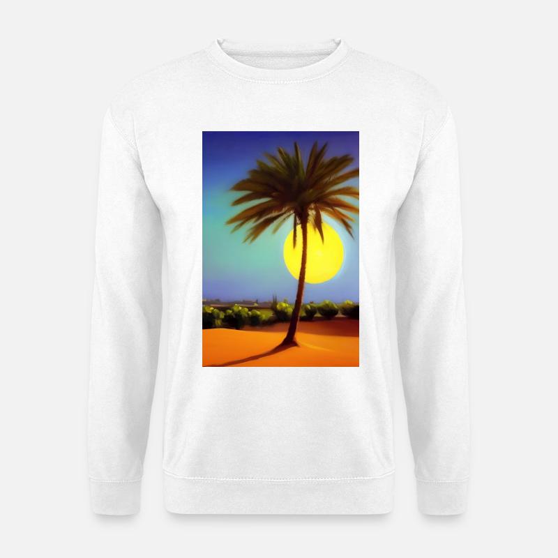 Arabische Wüste - Unisex Pullover - Weiß
