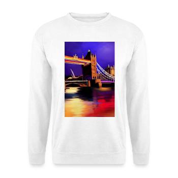 Bridges in London - Unisex Sweatshirt - white - Front