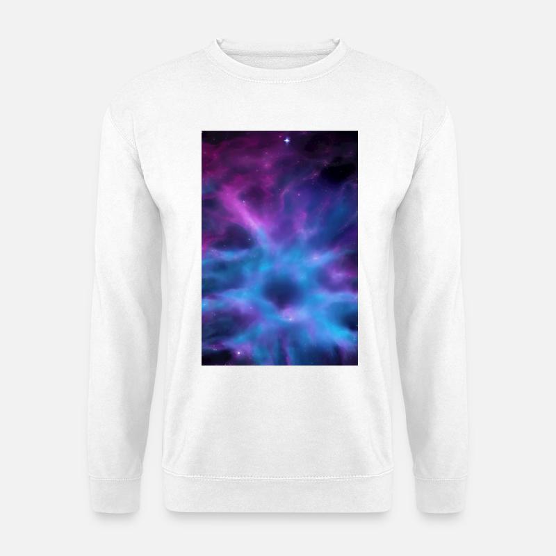 Galaxy Image - Unisex Sweatshirt - white