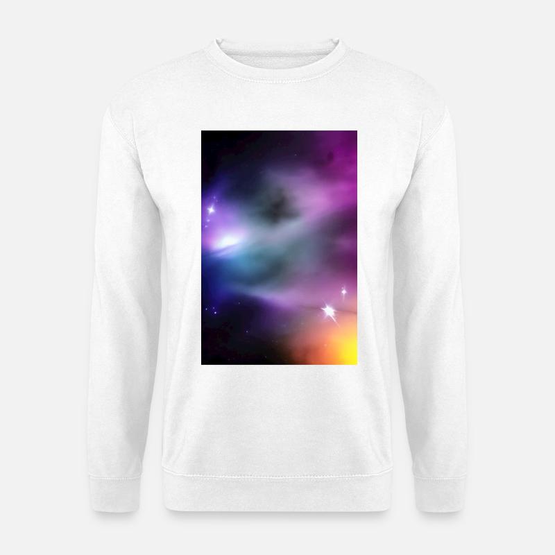 Galaxy Image - Unisex Sweatshirt - white