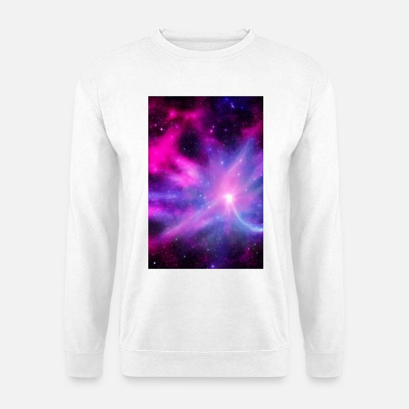Galaxy Image - Unisex Sweatshirt - white
