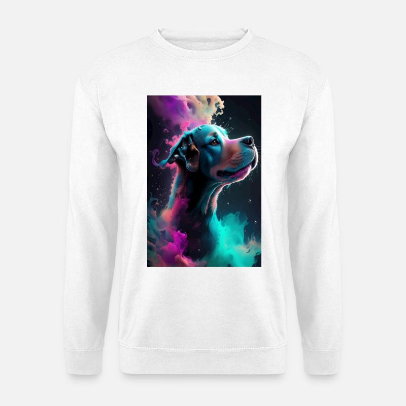Süßer Hund - Unisex Pullover - Weiß