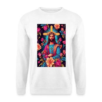 Jesus Christus - Unisex Pullover - Weiß - Vorne