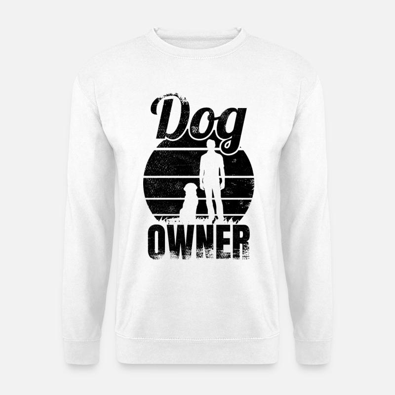 Hundebesitzer - Unisex Pullover - Weiß
