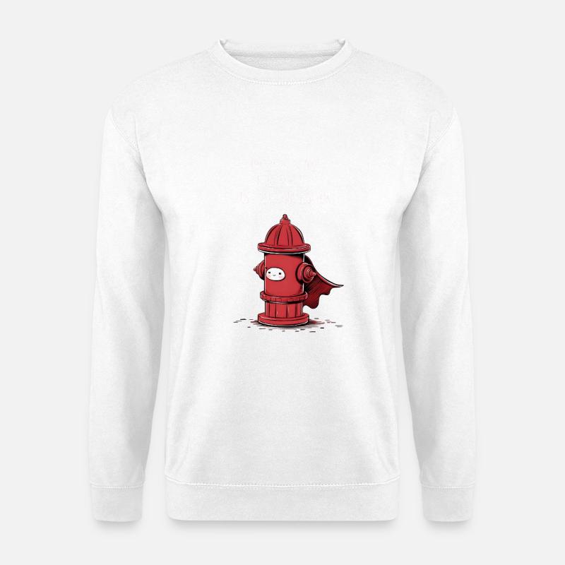 Hydrant Hero in Training - Unisex Sweatshirt - white