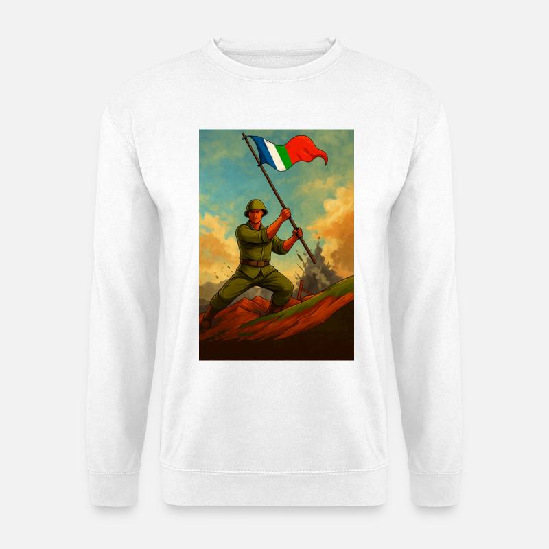 FIRST GENERATION MOLUCCANS - Unisex Sweatshirt - white