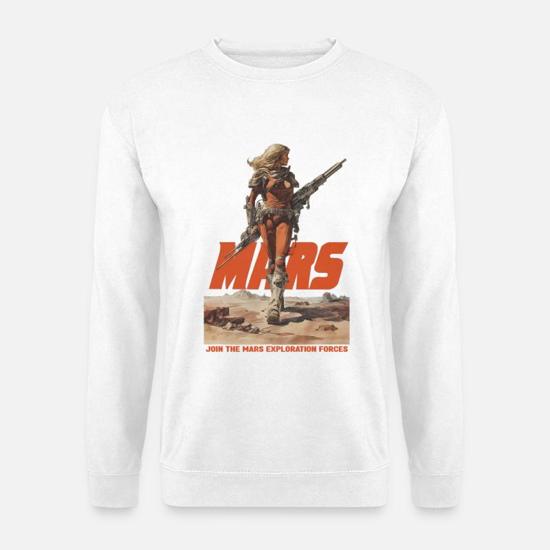 Mars Exploration - Unisex Pullover - Weiß