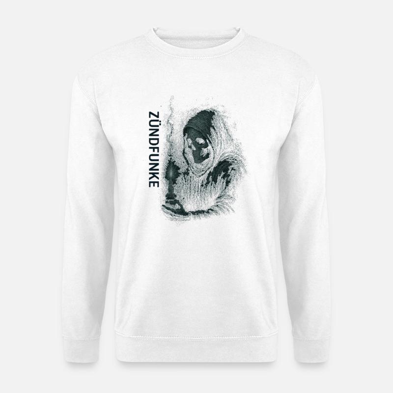 ZÜNDFUNKE – Grim Spark - Unisex Pullover - Weiß