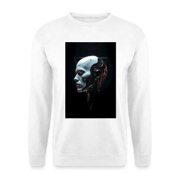 MAD-MND: Machine - Unisex Sweatshirt - white - Front