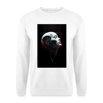 MAD-MND: Reality Fails - Unisex Pullover - Weiß - Vorne