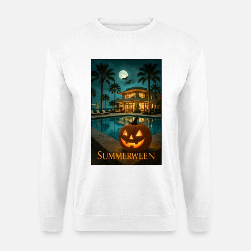 Sommerween - Unisex Pullover - Weiß