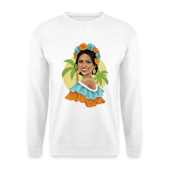 Colombia Vibra - Unisex Sweatshirt - white - Front
