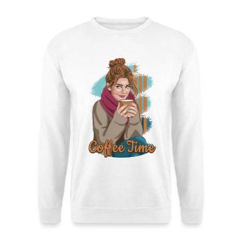Coffee Time - Unisex Sweatshirt - white - Front