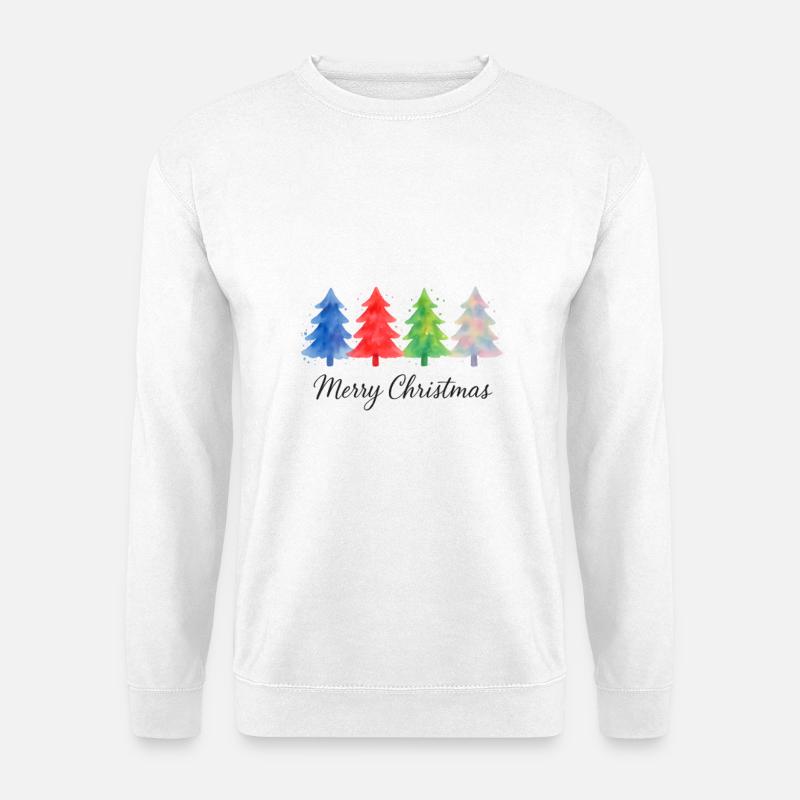Merry Christmas - Unisex Pullover - Weiß