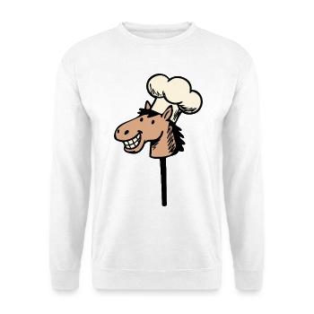 Hobby Horses Hobby Horse Hobby Cook - Unisex Sweatshirt - white - Front