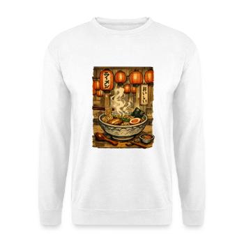 Ramen Nudelsuppe - Unisex Pullover - Weiß - Vorne