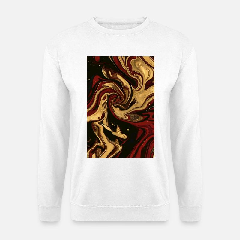 Abstract Germany Fluid Art Part 2. - Unisex Sweatshirt - white
