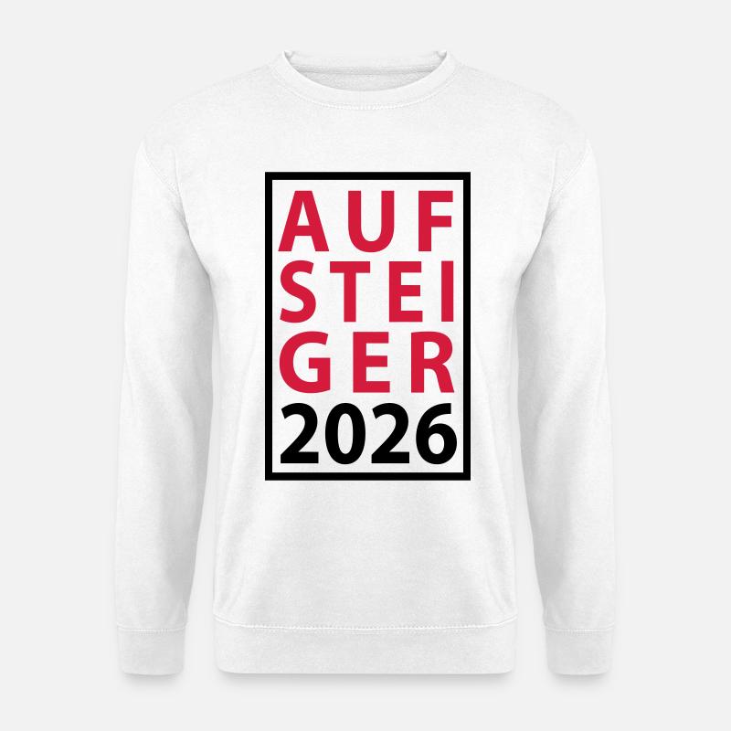 Aufsteiger 2026 Aufstieg - Unisex Pullover - Weiß