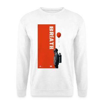 Breath natur - Unisex Pullover - Weiß - Vorne