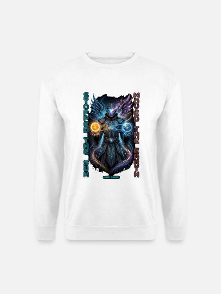 Kosmischer Kopernikus - Unisex Pullover - Weiß