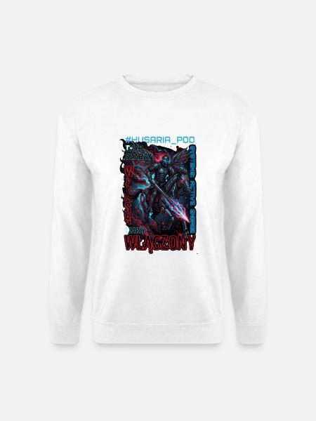 Cyber-Husaren-Angriff - Unisex Pullover - Weiß