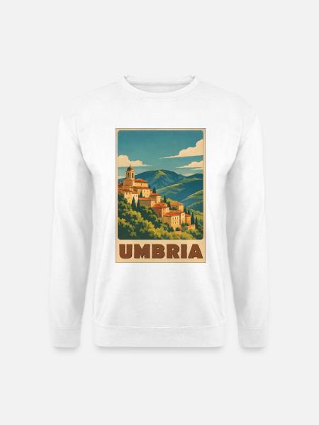 Umbrien - Unisex Pullover - Weiß