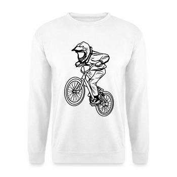 BMX Boy - Unisex Sweatshirt - white - Front